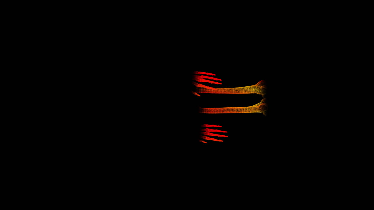 pantalla frontal futurista elemento de movimiento escaneo holográfico biomédico virtual del cuerpo humano examen neurológico, esqueleto axial, columna vertebral, adn y diagnóstico cardíaco para visualización de fondo