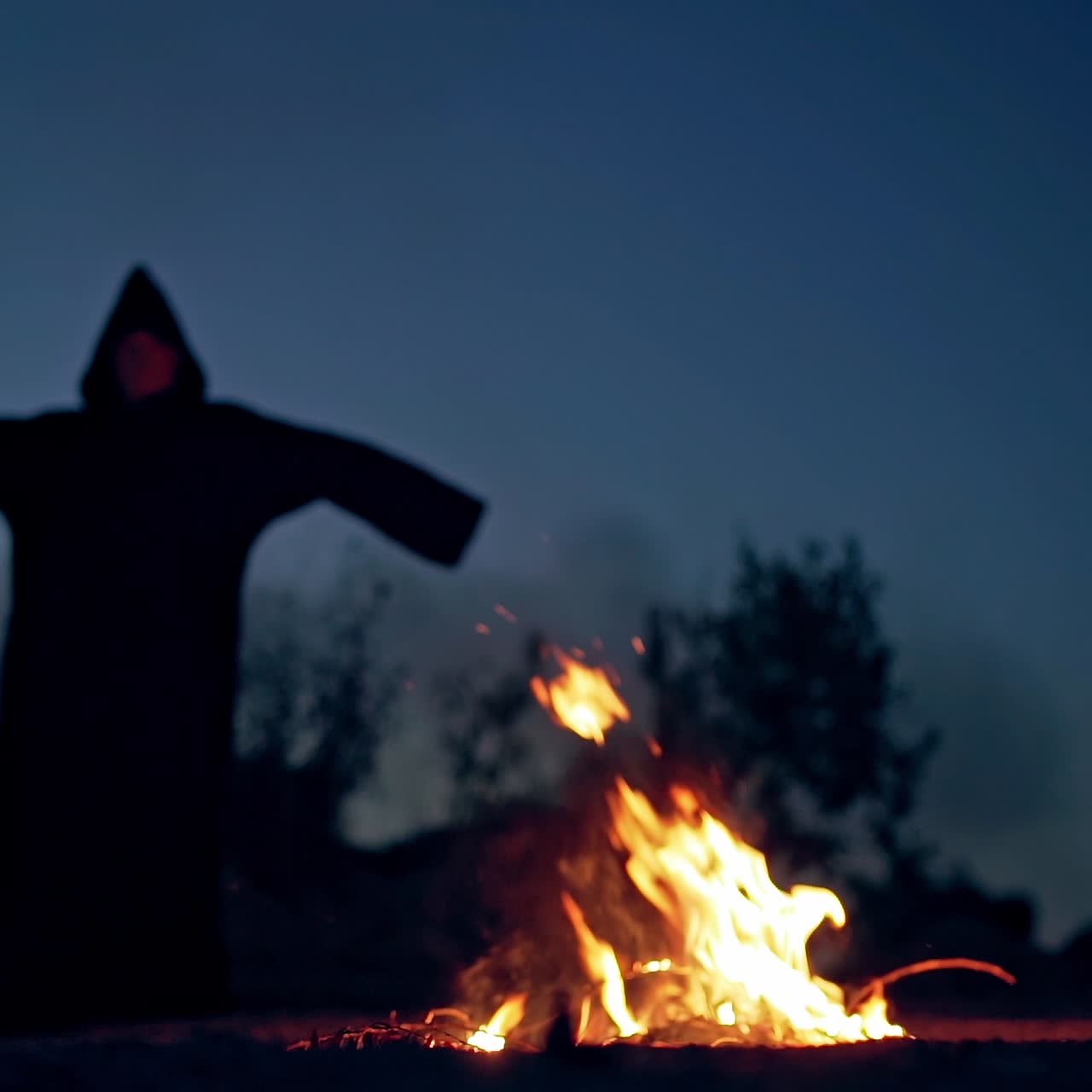 Concept of Halloween and witchcraft