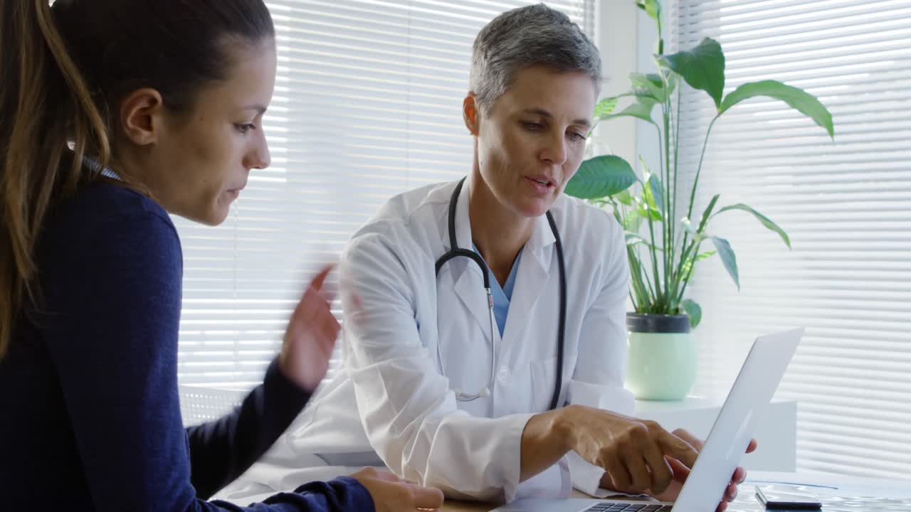 profesional médico en el trabajo 4k