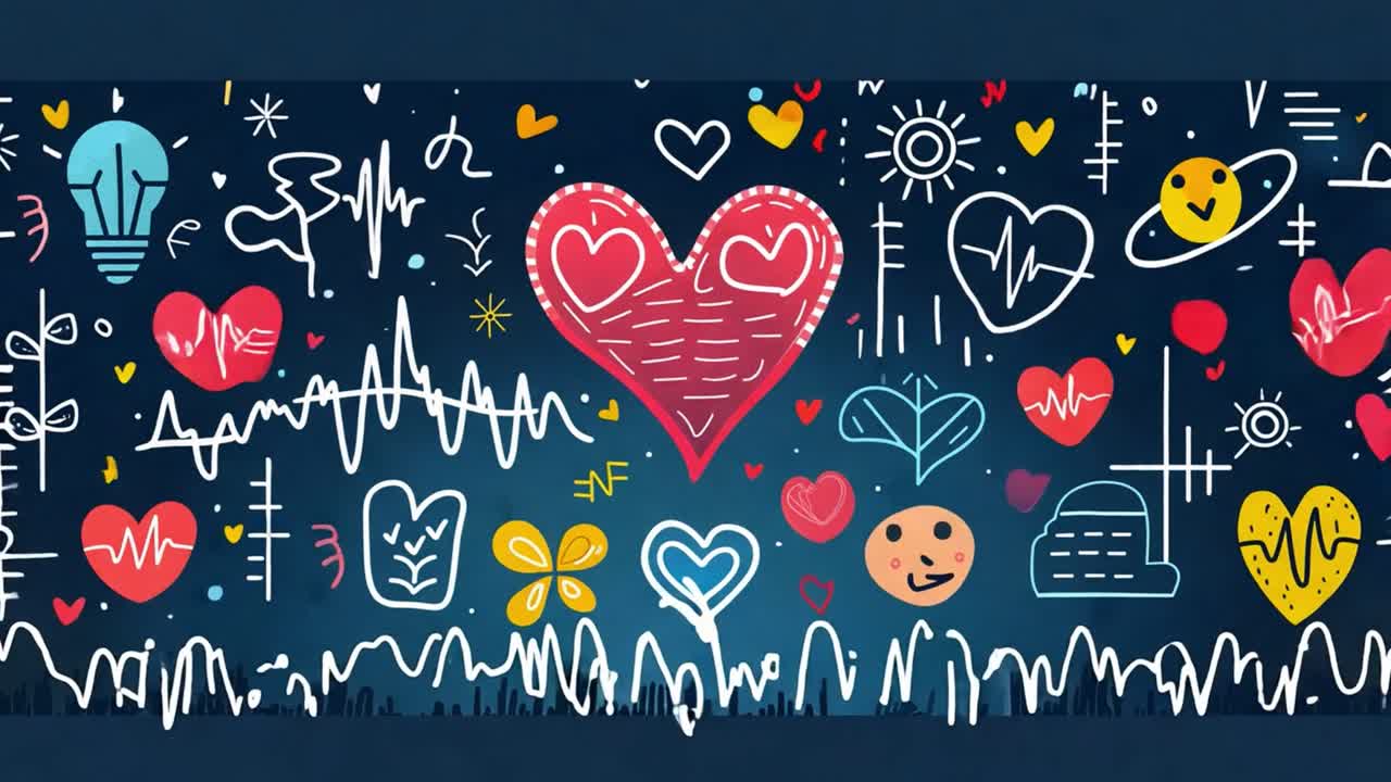 Heart Health and Love Doodles