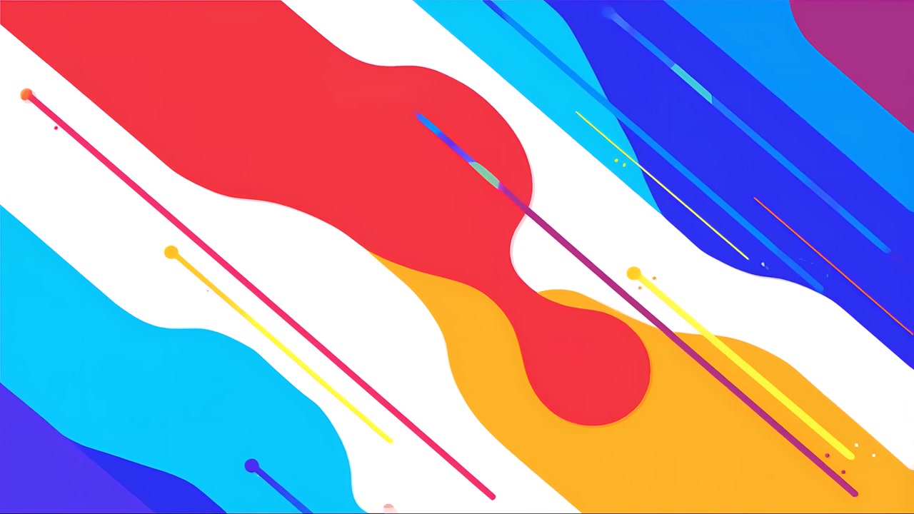 Abstract Colorful Motion Background 4K