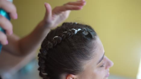 braided hairstyle