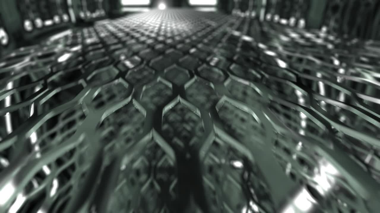 animación de fondo industrial metálico abstracto 02