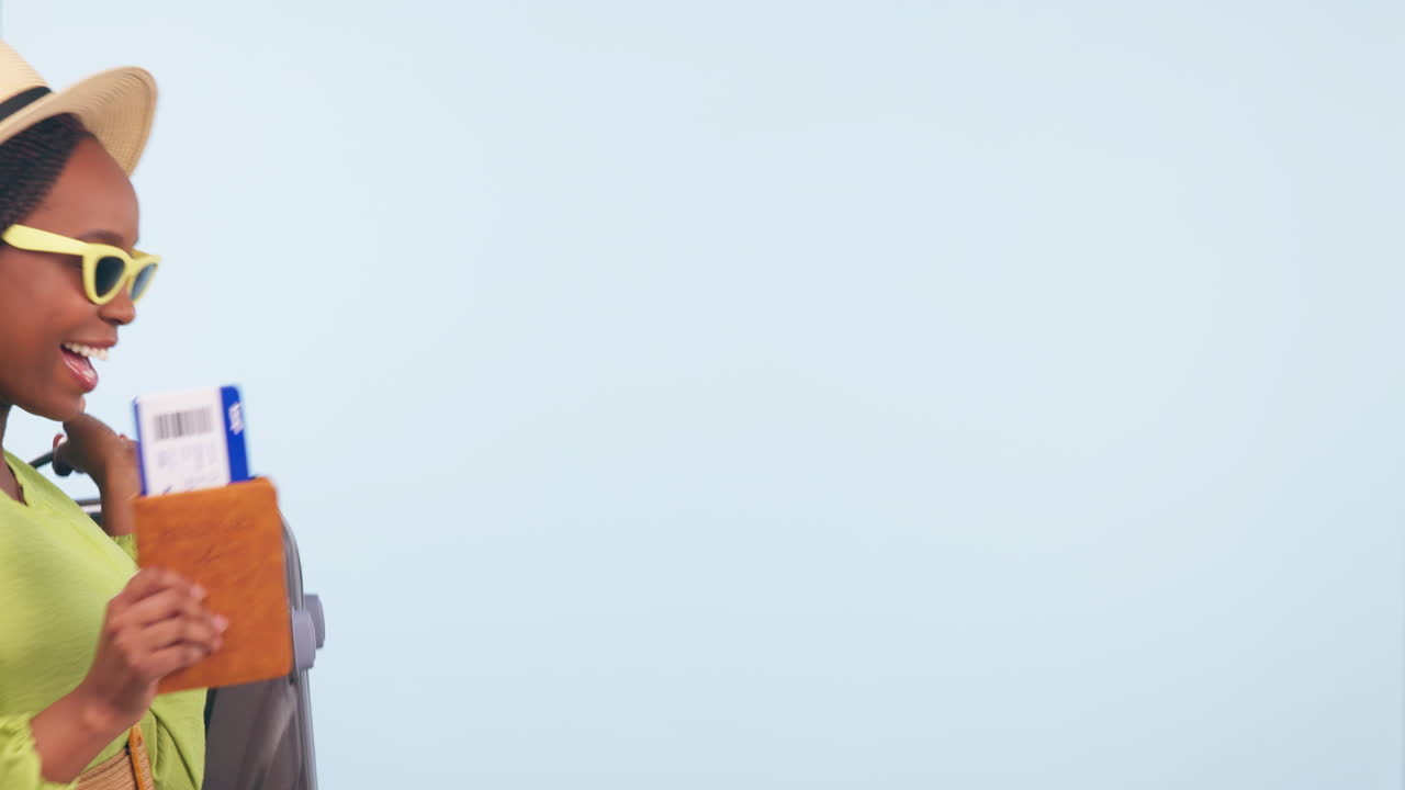 흑인 여성, 여권 및 여행 문서