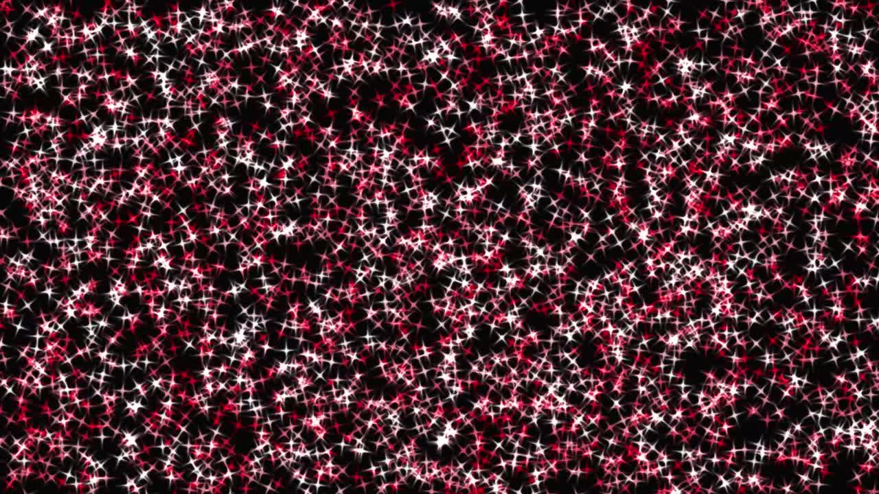 반이는 별 입자 애니메이션 모션 그래픽