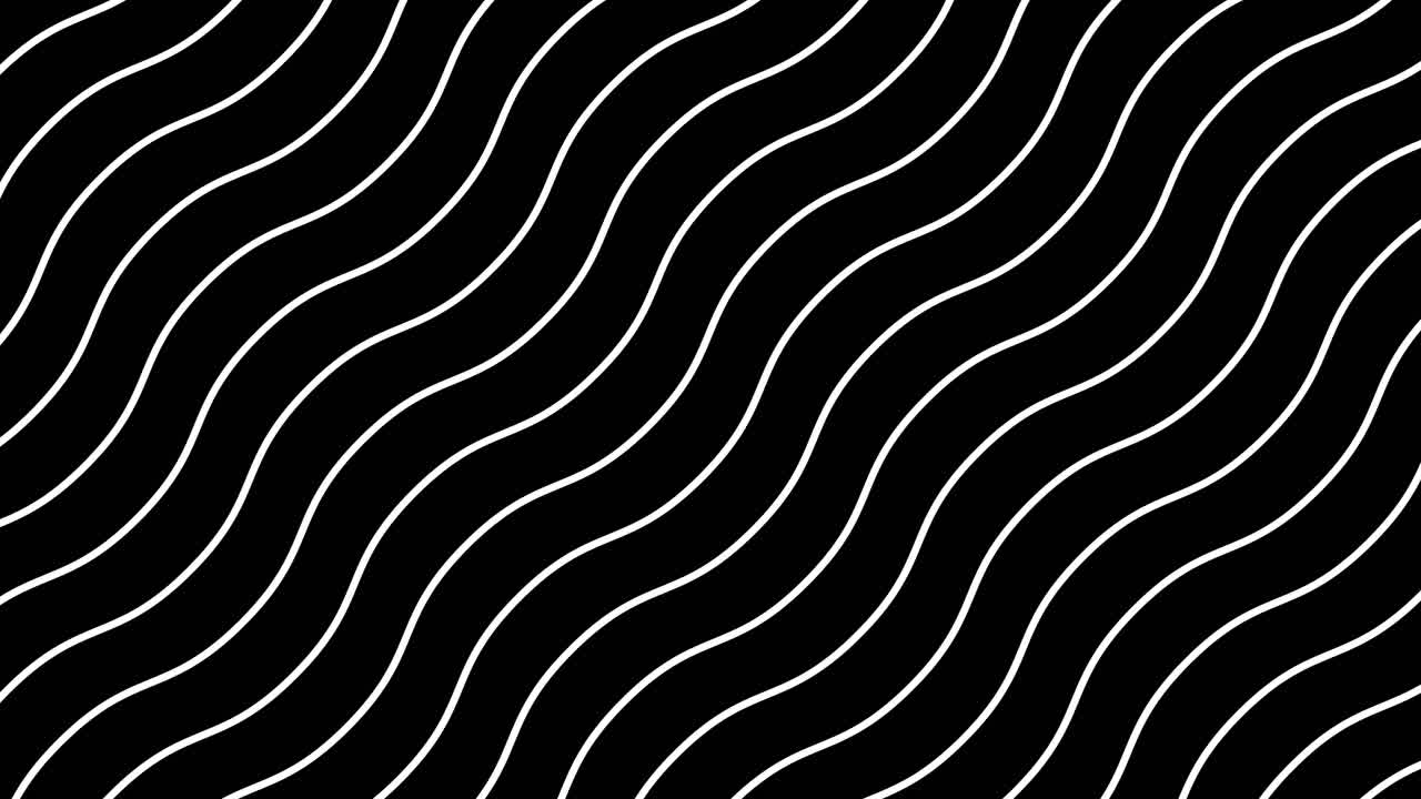 patrón ondulado negro y blanco