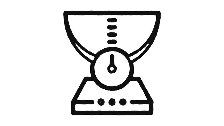 Ingredients Icon Animation Footage & Alpha Channel