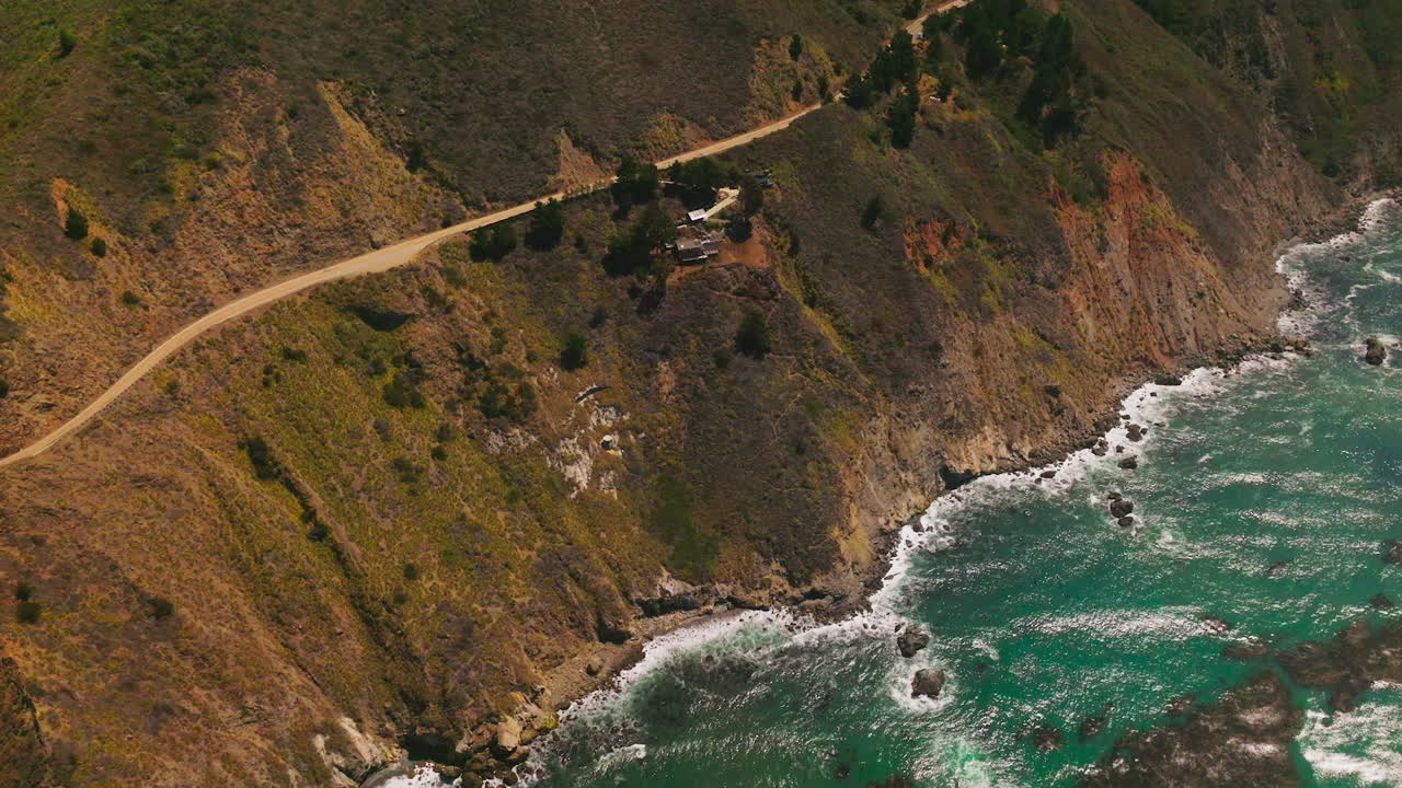 Coastal Road and Cliffs