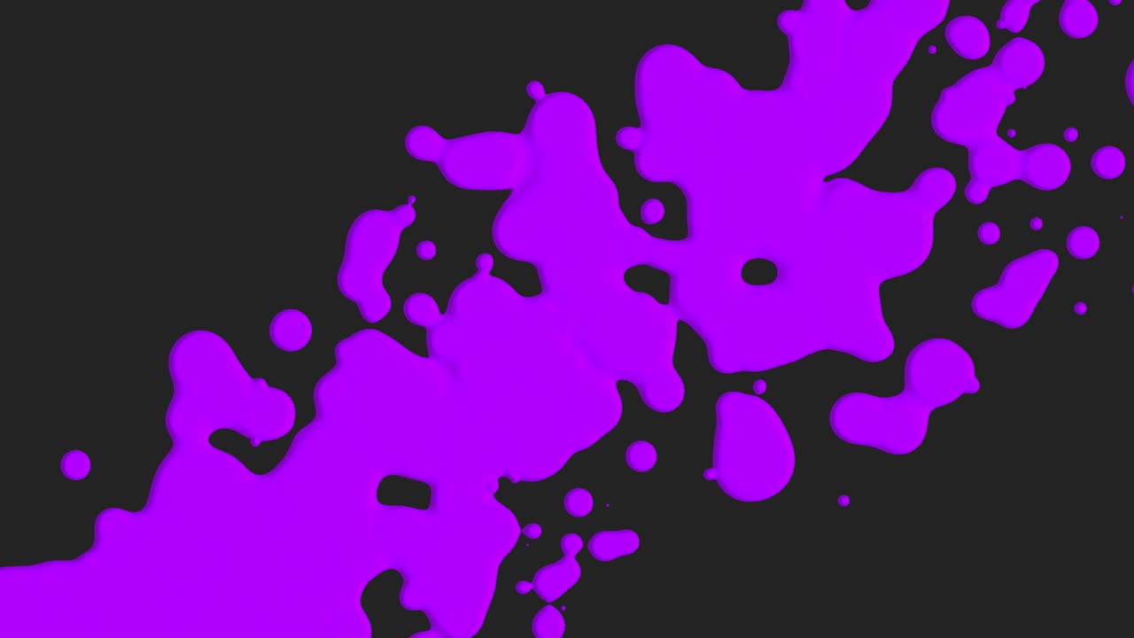 líquido púrpura abstracto y manchas de salpicaduras