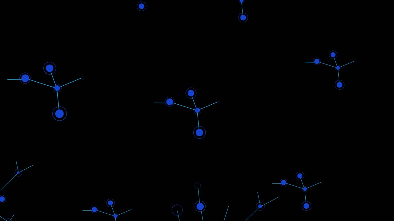 Digital blockchain computer network loop background blocks security connection distributed