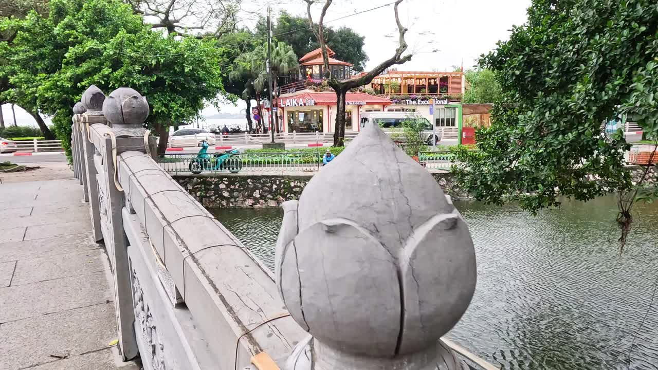 호수  의 조용 한 시 장면