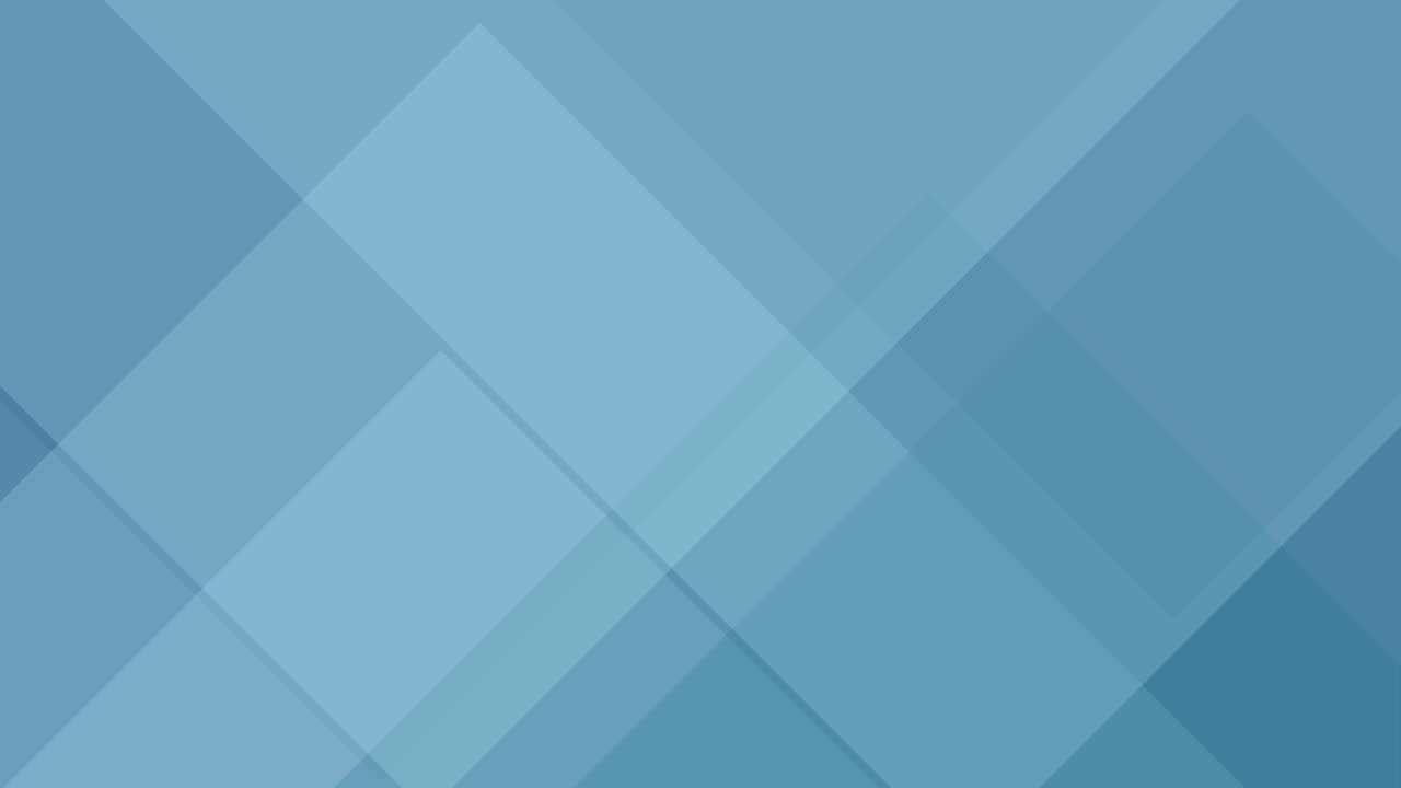 Animazione astratta di sfondo geometrico, forme blu traslucide sovrapposte, design minimalista