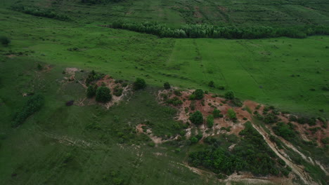 Vista-Aérea-Desde-Arriba-De-Un-área-Silvestre