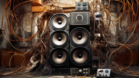 colección de casetes de audio