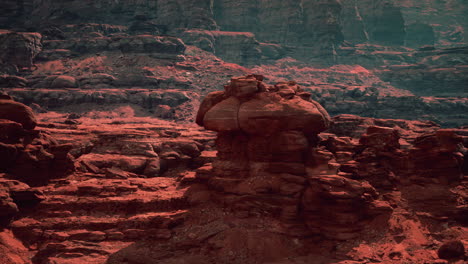 red martian landscape