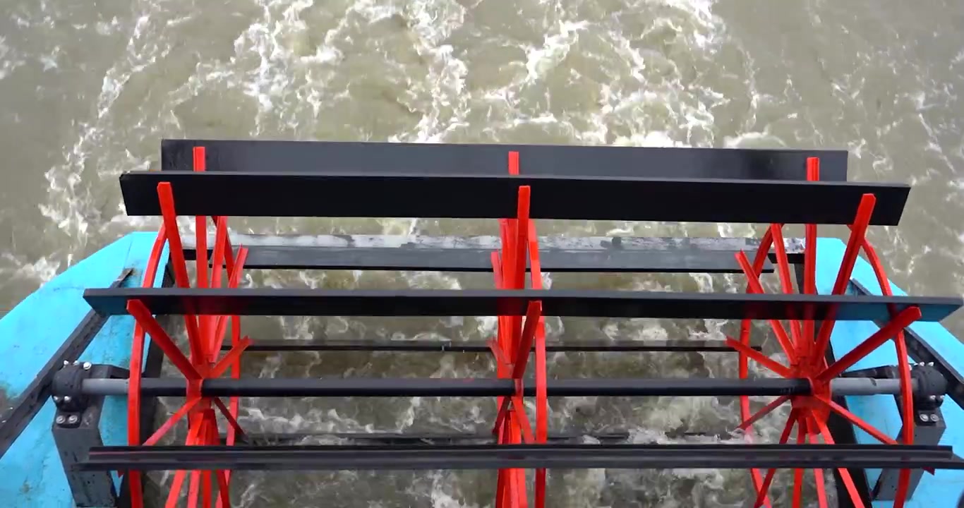 Skovlhjulspropeller på flodbåd i St. Louis, Missouri