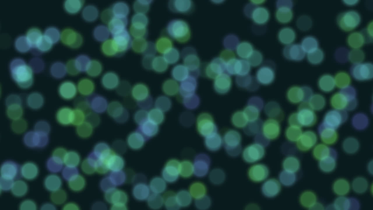 A visually striking abstract design featuring concentric circles of blue and green hues against a black backdrop, creating a mesmerizing and harmonious visual effect