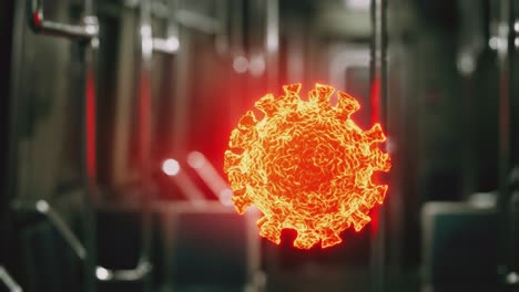 epidemia de coronavirus covid-19 en el vagón del metro