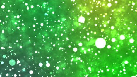 animación de partículas flotantes de puntos de polca gráficos de movimiento