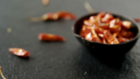 Dried-chili-pepper-in-bowl-4k