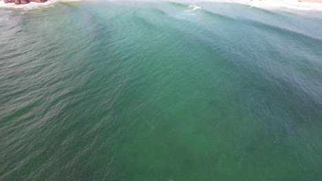 Océano-Panorámico-En-Norries-Head-En-Nueva-Gales-Del-Sur,-Australia---Disparo-De-Un-Dron