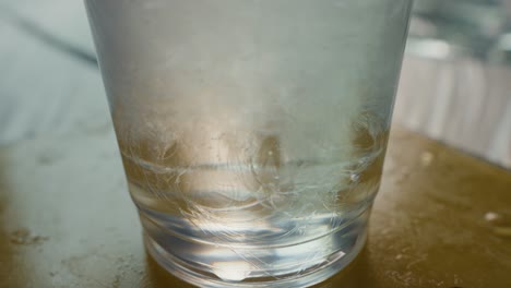 glass of water