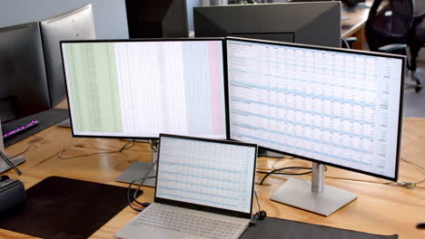 a multi-monitor setup enhances business productivity at the office