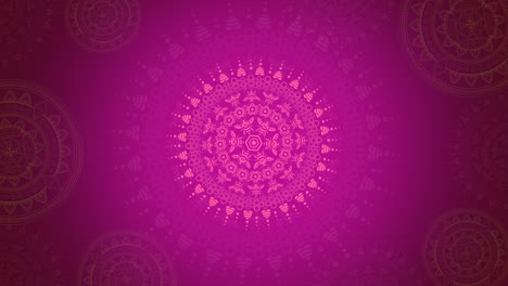 hot pink mandala video background  animation