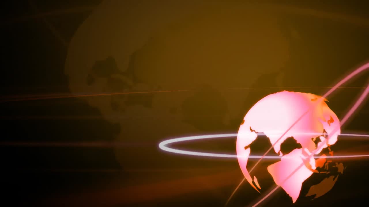 fondo globo de animación en bronce