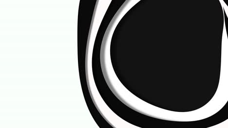 elegant monochrome abstract design with central curved shape