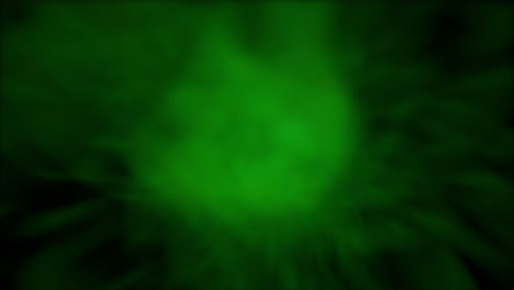 Blurred-green-light-in-dark-background