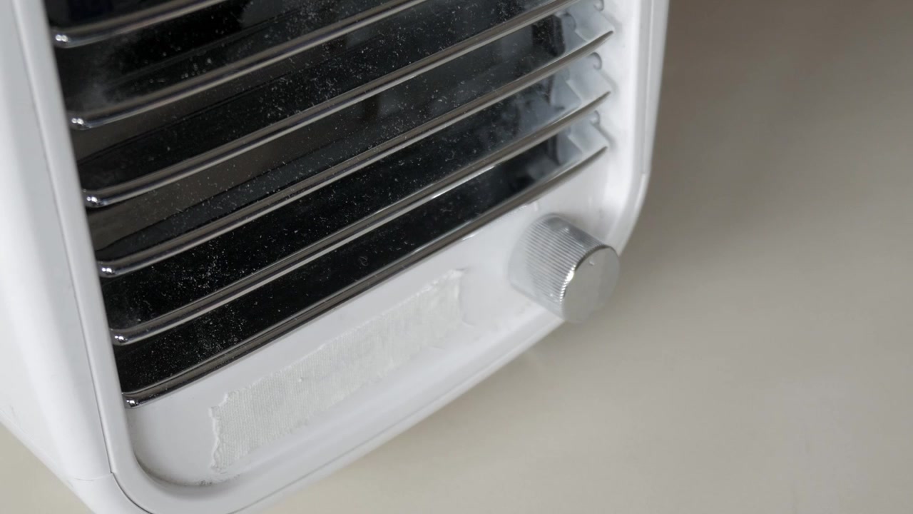 HVAC appliance closeup. Climate system equipment. Temperature regulation technology.
