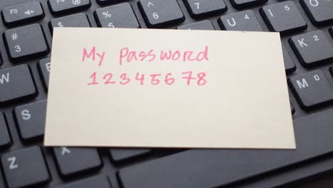 Passwort-Auf-Einen-Zettel-Schreiben,