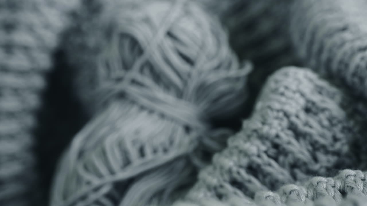 실로 입을 것 만들기, 코바늘뜨기 -클로즈업