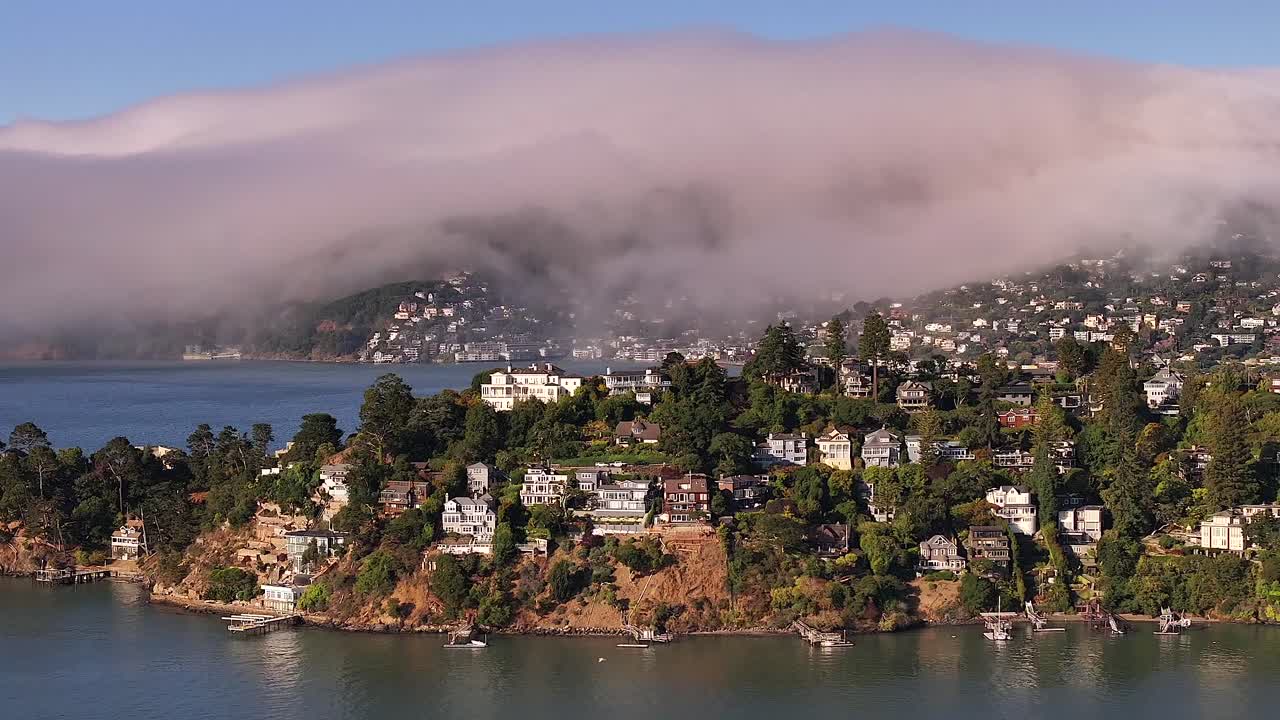 I captured this footage of the beautiful town of Tiburon ca