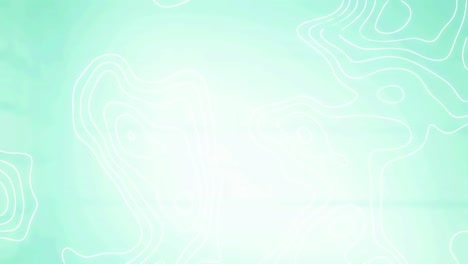 animación de líneas de contorno blancas que se mueven sobre un fondo verde pálido y blanco