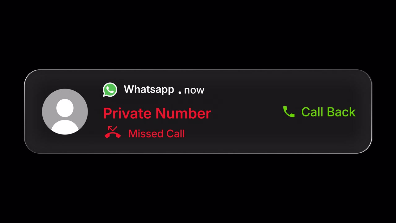 Whatsapp matteret glas ubesvaret opkaldsnotifikation