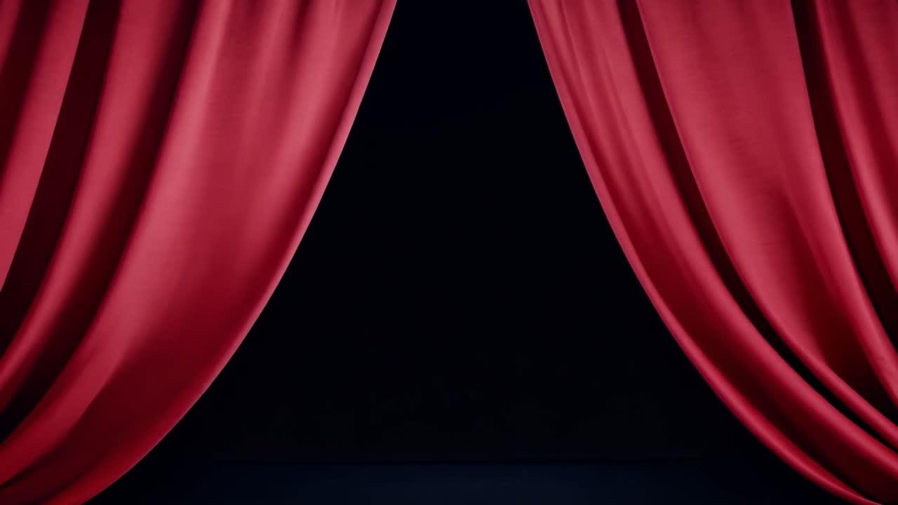 Red Stage Curtains