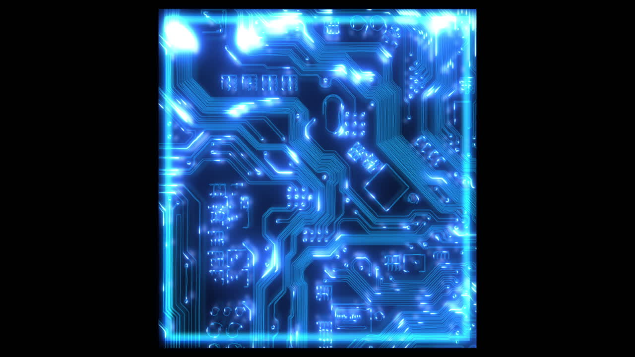 Circuit board, CPU microchip