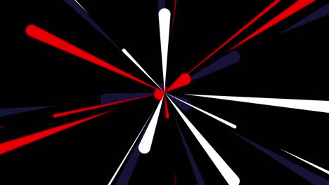 vuelo abstracto en el espacio de hipervariedad de neón retro en el túnel ilustración 3d