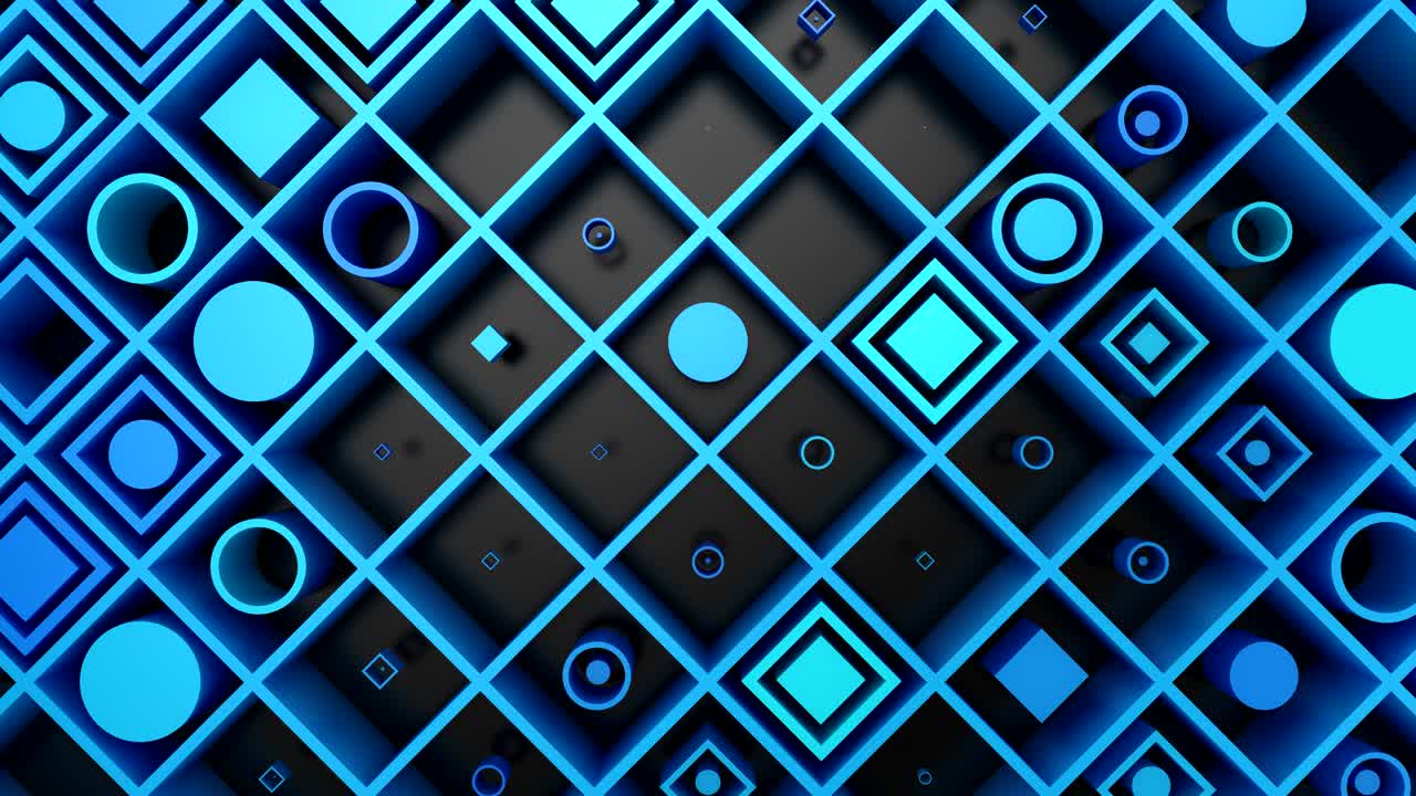 Background of Geometric Shapes