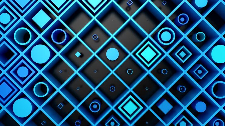Background of Geometric Shapes