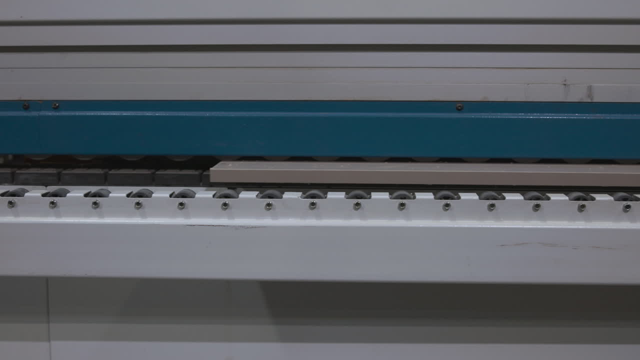 Close-up of industrial machine