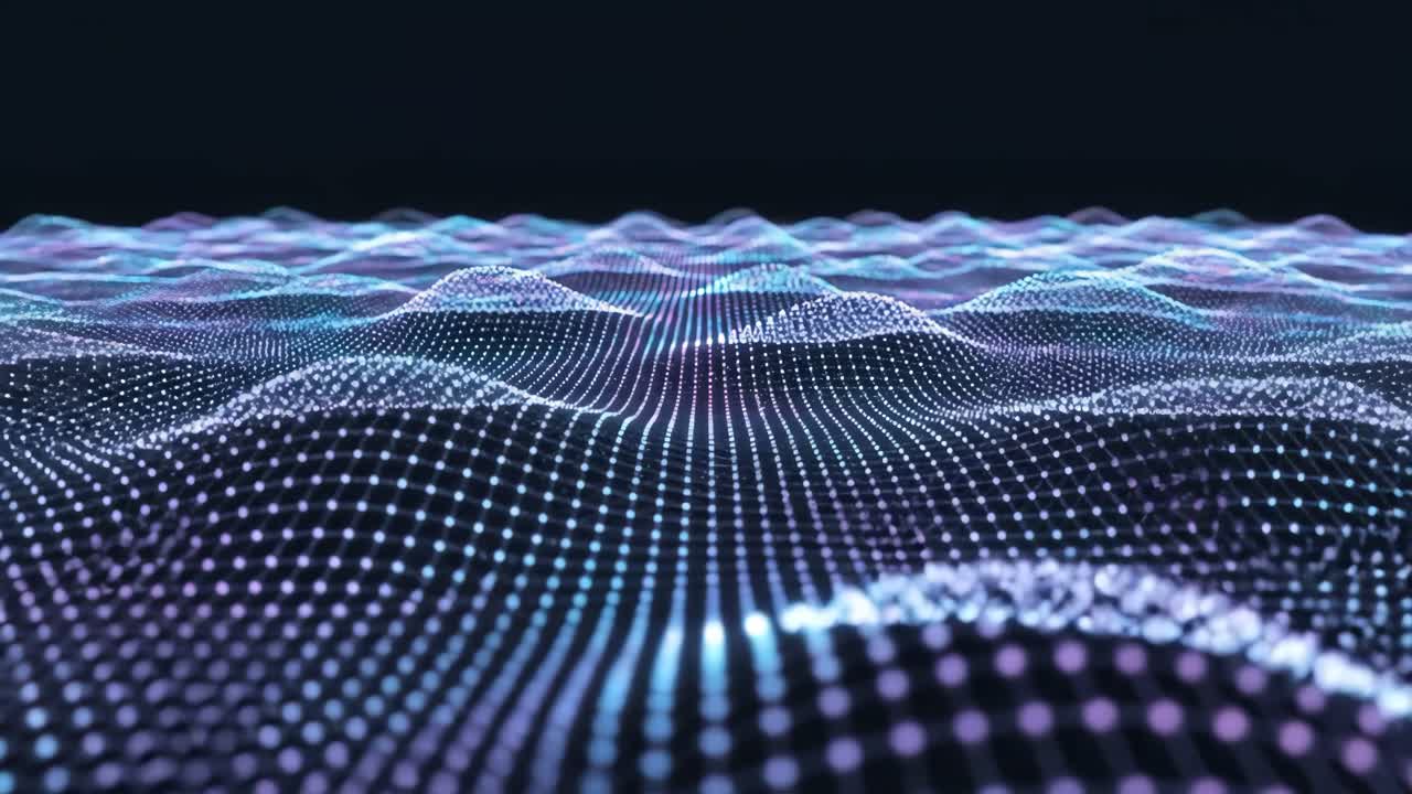 Abstract Digital Wave