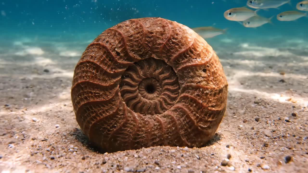 Seashell Underwater