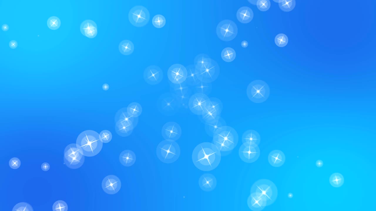 4k의 눈에 띄는 춤추는 오브, 현대적인 다채로운 모션 배경, 원활한 루프