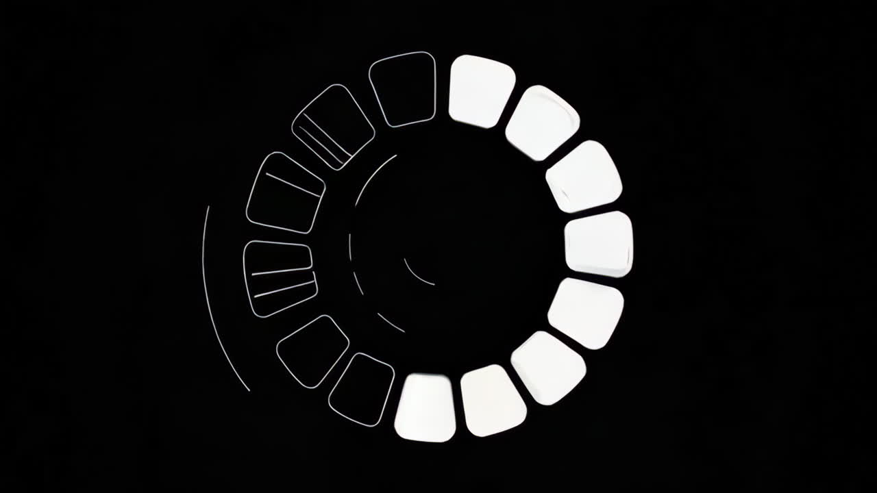 Abstract Geometric Circle Design