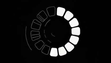 diseño de círculo geométrico abstracto