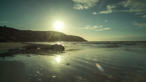 Playa-Y-Costa-En-Gales,-Reino-Unido