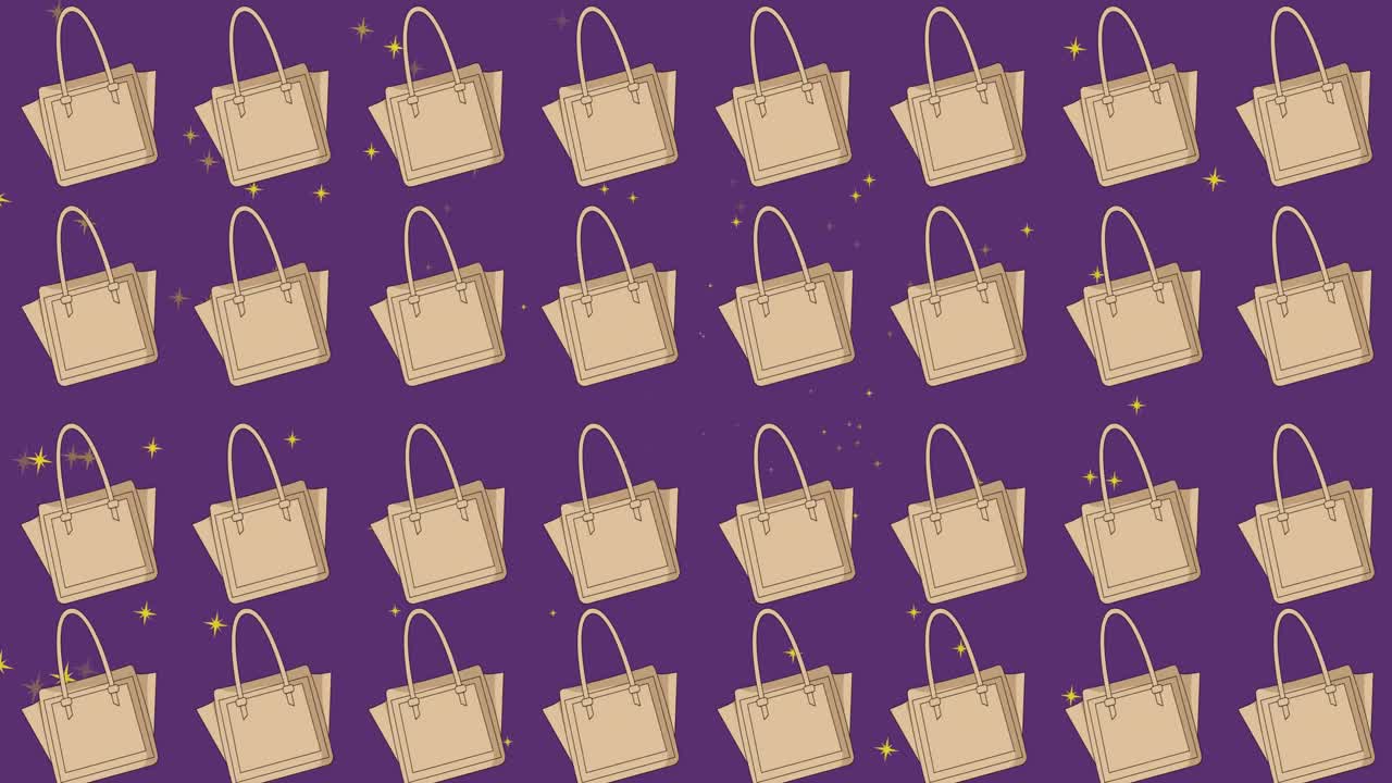 보라색 배경 위에 있는  ⁇ 드백 아이콘의 애니메이션